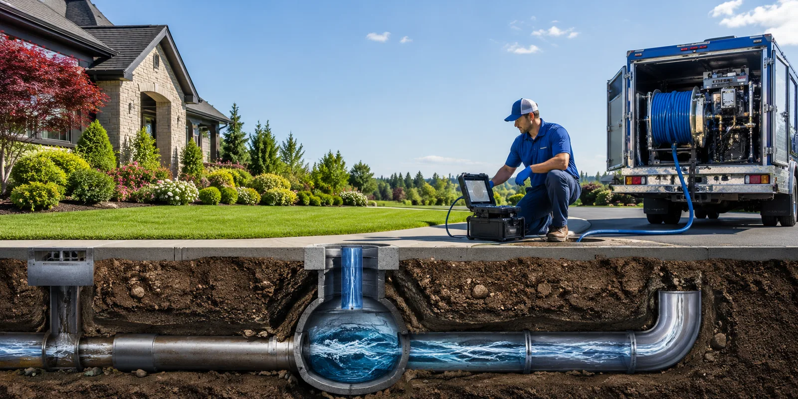 Drainage restoration information for New London, OH